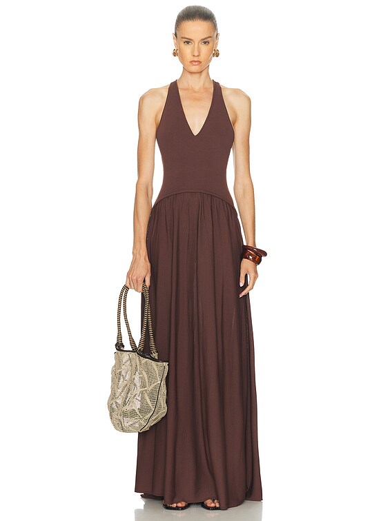 raisin bridesmaid dresses SANDY BLUE DRESS main image 1