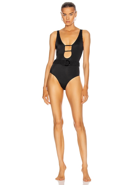 The Beatrice with Braided Belt Swimsuit