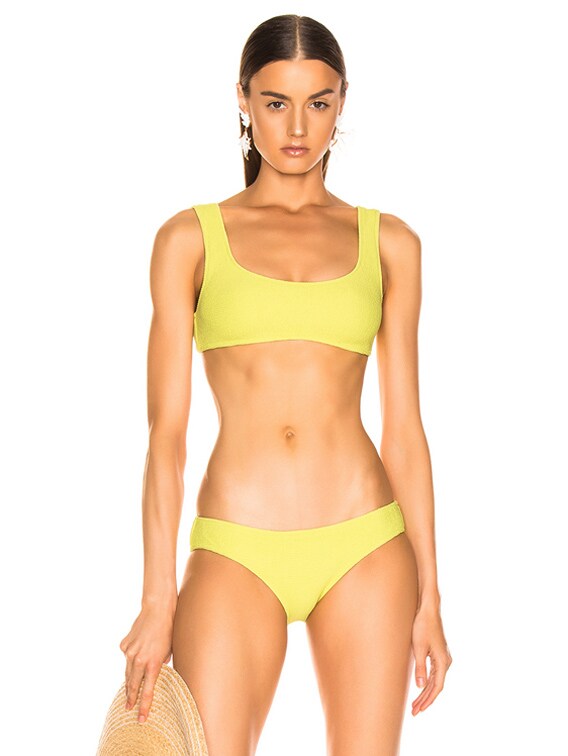 lime bikini top
