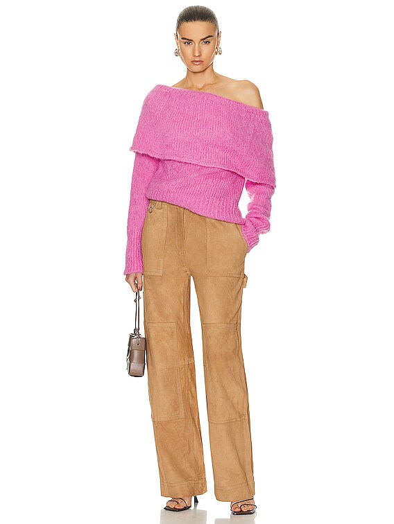 Saks Potts Skylar Jumper in Fuchsia Pink | FWRD