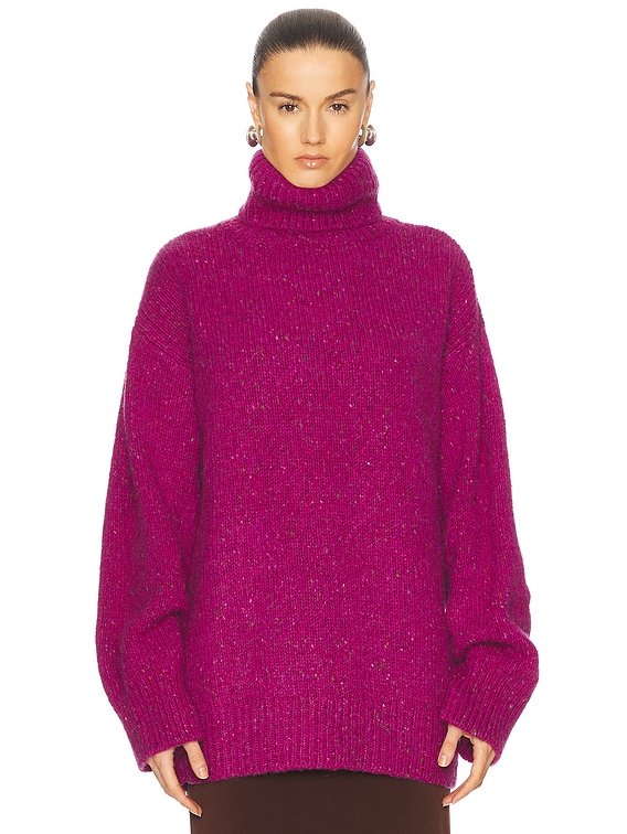 Saks Potts Camilla Sweater in Plum | FWRD