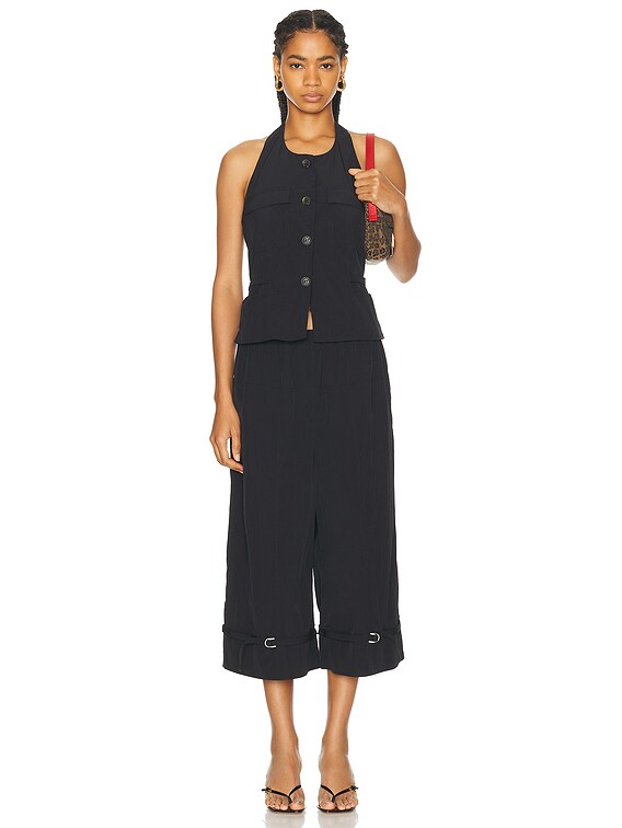 Saks Potts Claire Pant in Black | FWRD