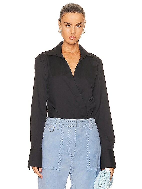 Saks Potts Irene Shirt in Black | FWRD