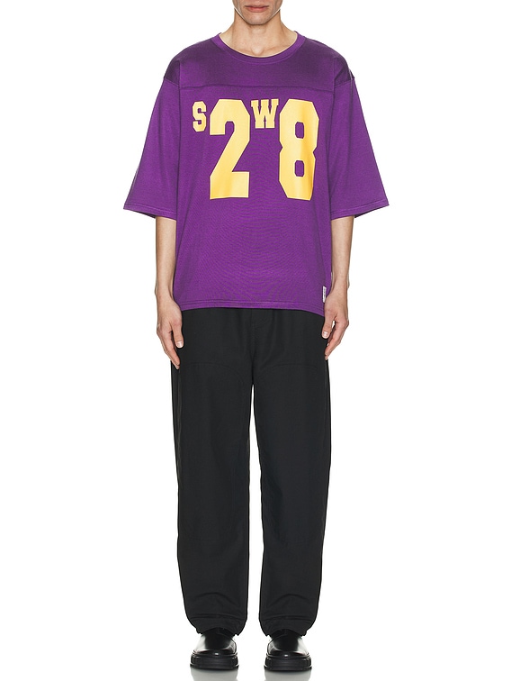 South2 West8 Hockey Tee Rc Jersey in D-Purple | FWRD