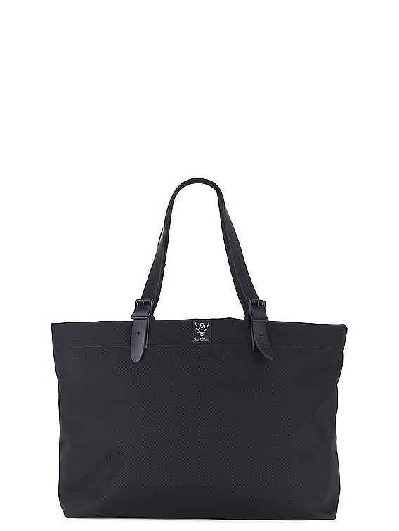 South2 West8 Ballistic Nylon Canal Park Tote Classic in Black | FWRD