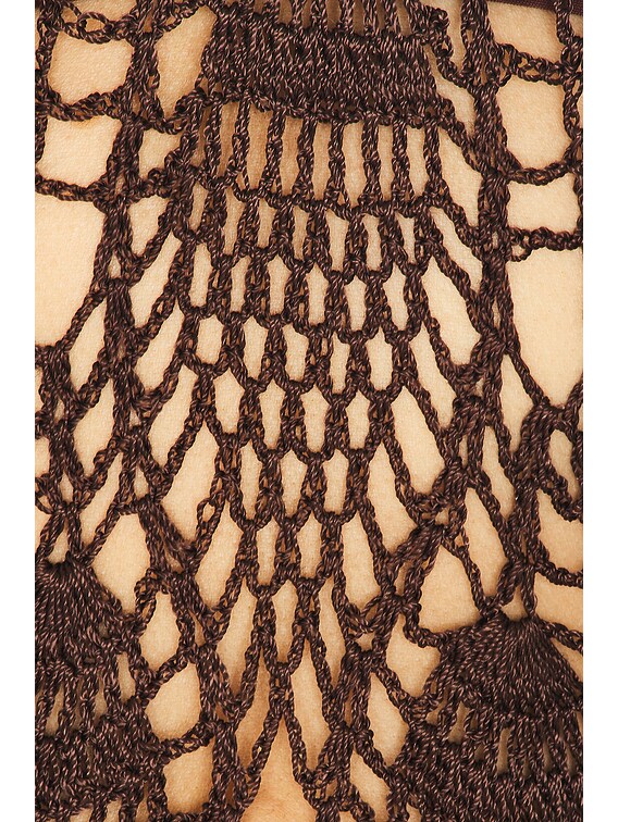 white christmas dresses Lilith Knit Crochet Maxi Dress main image 1