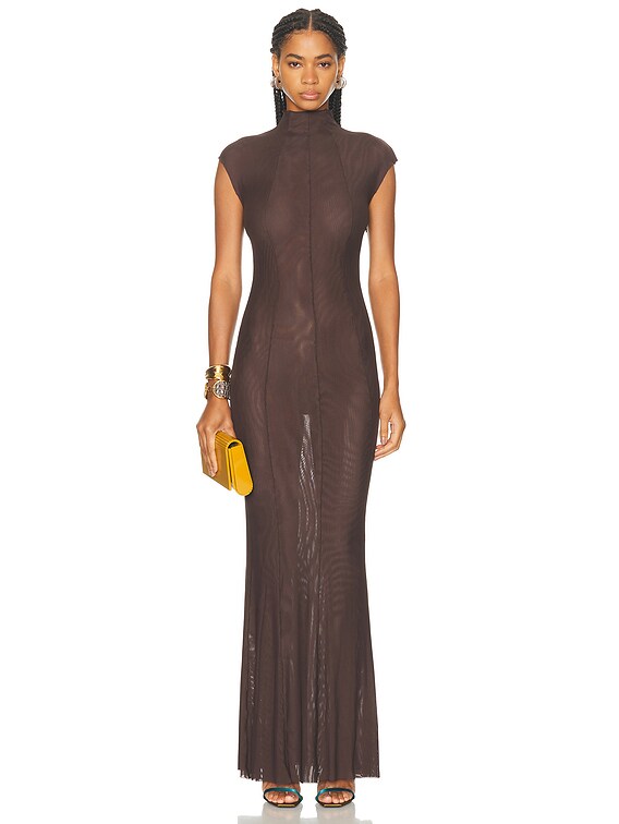 asada maxi dress ASADA MAXI DRESS - BLACK