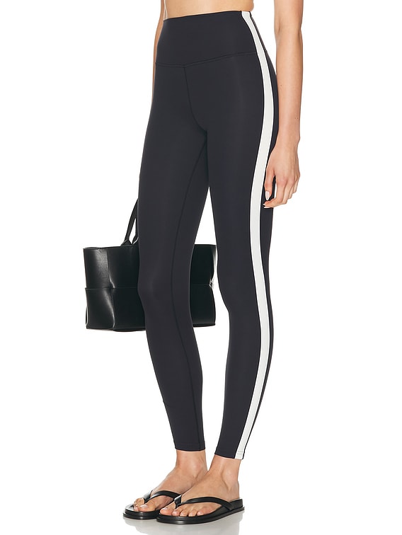 Splits59 Clare High Waist Rigor 7/8 Legging in Black & White | FWRD