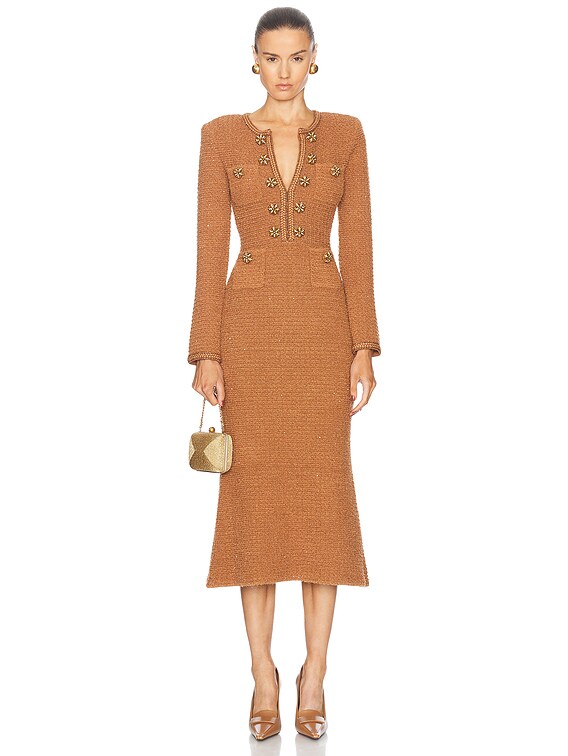 textured brown dress This Is The Day Brown Textured Dress – Shop the Mint main image 0