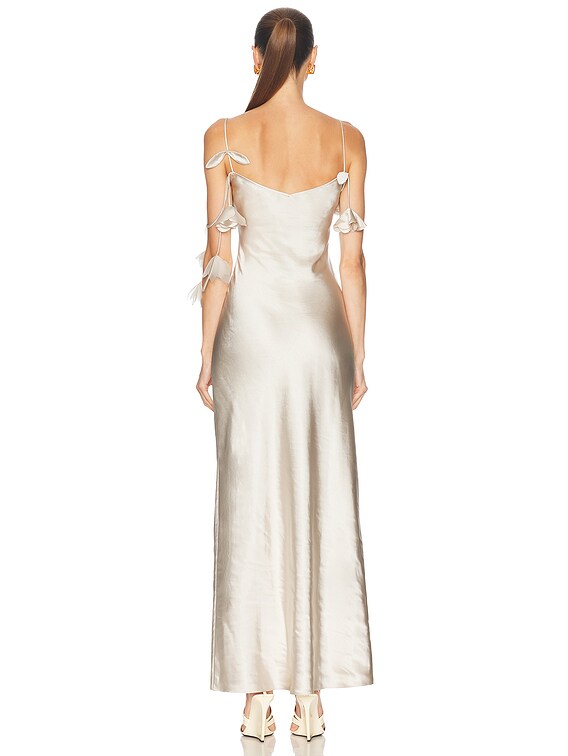 sachin and babi light blue dress Tessie Dress in Champagne main image 0