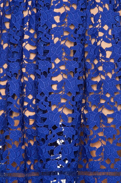 self-portrait Azaelea Dress in Cobalt | FWRD