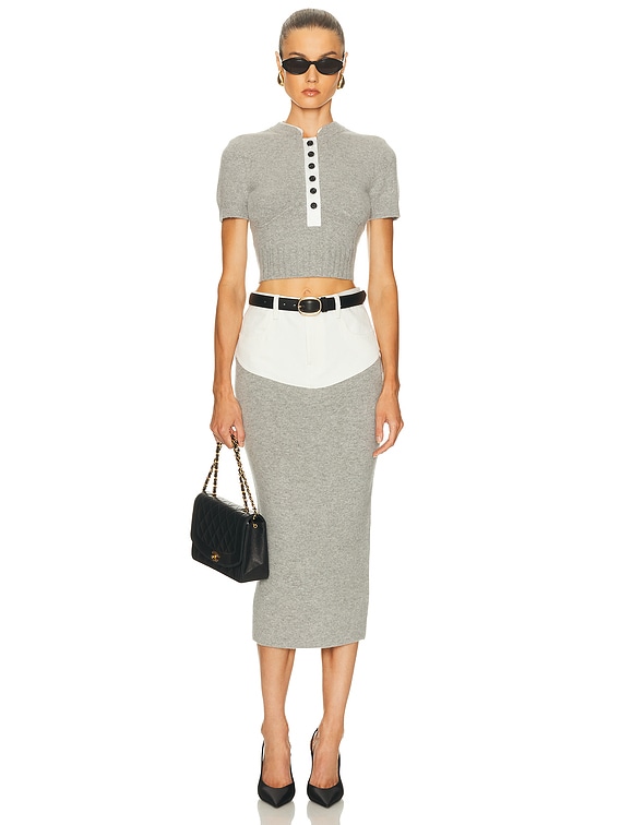 Short Sleeve Knit Top