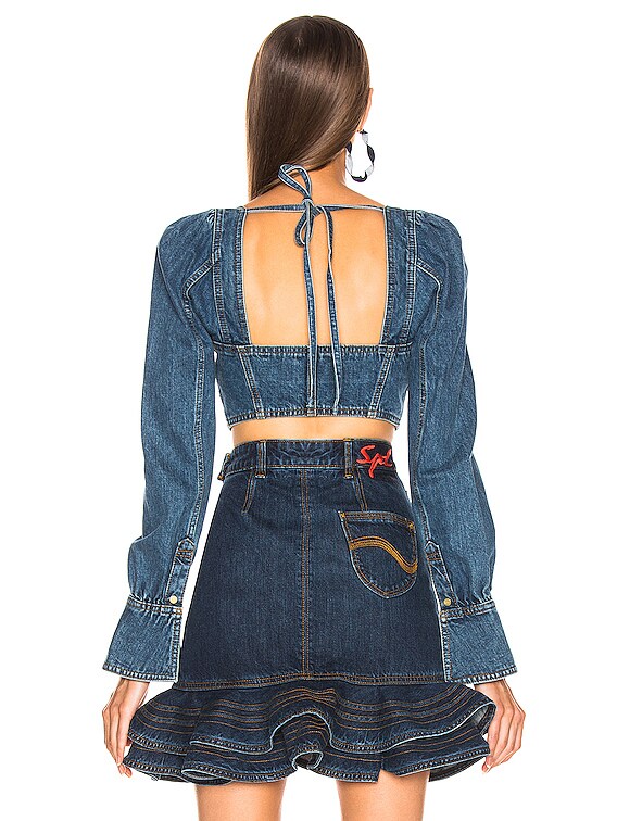 self portrait x lee jeans