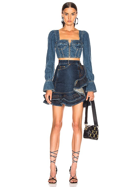 self portrait x lee jeans