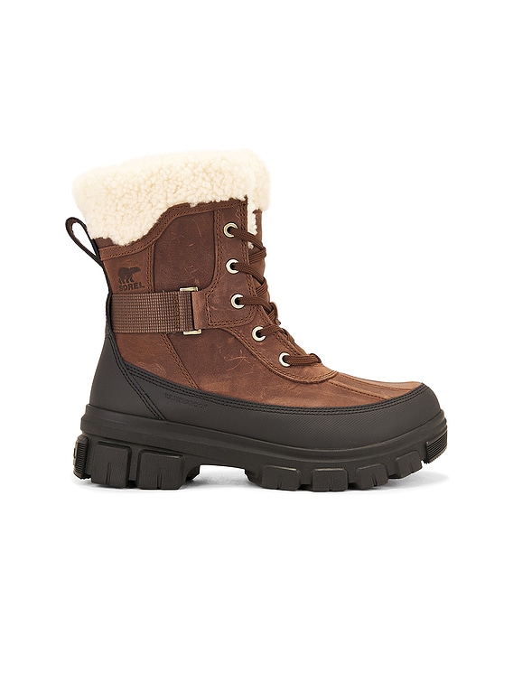 sorel tobacco boots Men's 1964 Premium T Ankle-High Leather Snow Boot Sorel Tivoli V Parc Boot