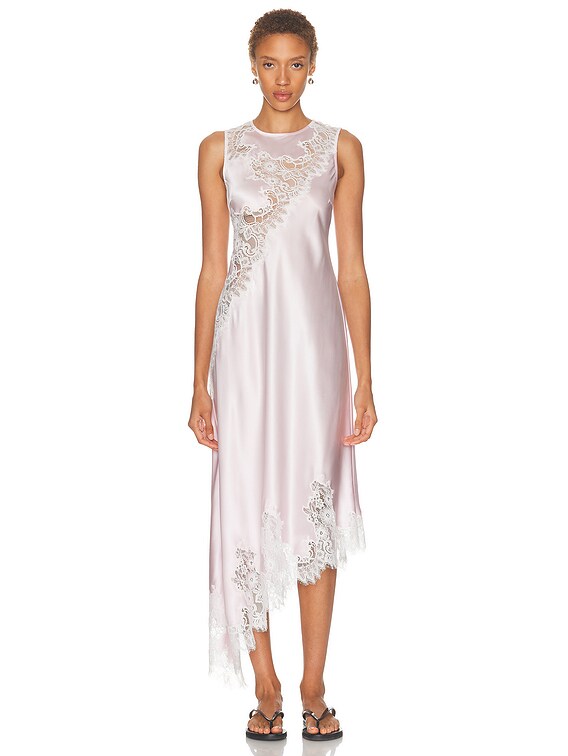 agua by agua bendita barbara floral linen midi dress Barbara Chinesis Midi Dress XS