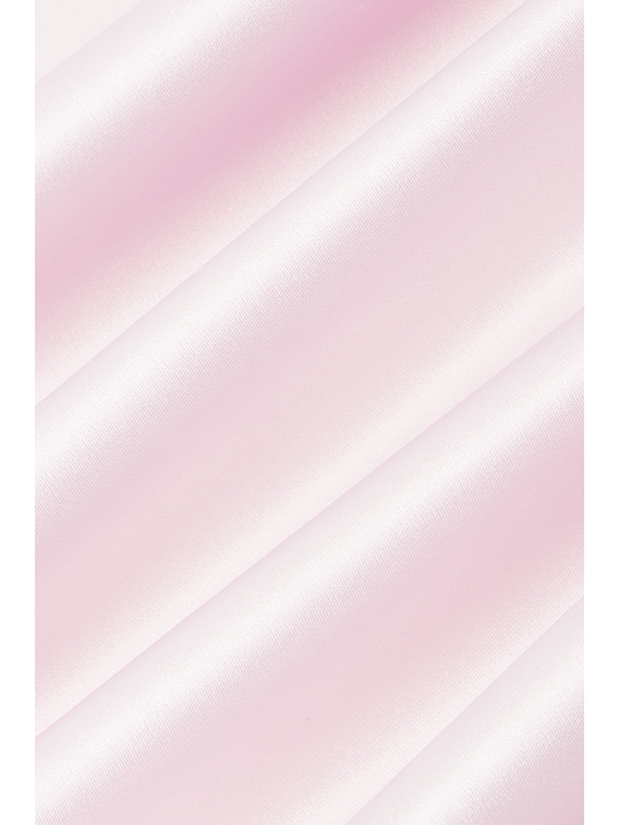 SRG Ellis Silk Midi Dress in Blush & White | FWRD