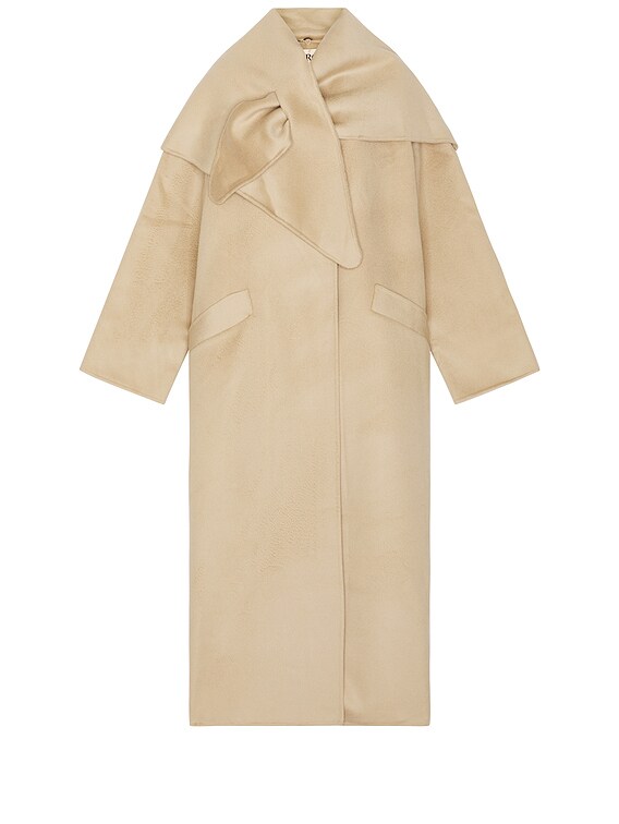 SRG Octavia Coat in Grey Beige | FWRD