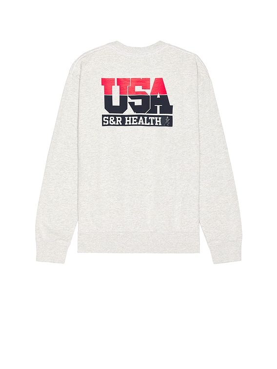 Sporty & Rich スウェットシャツ - Heather Grey | FWRD