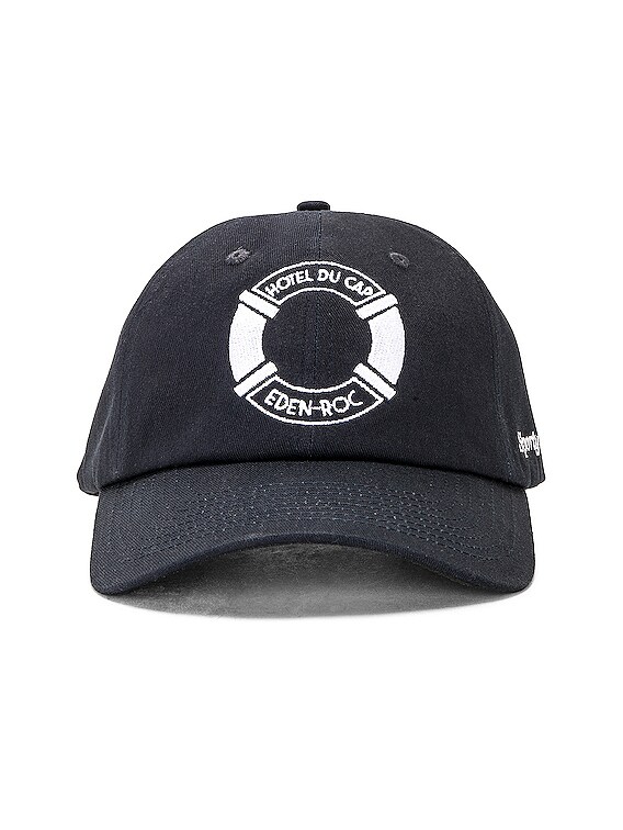 Sporty & Rich X Hotel Du Cap Eden Roc Buoy Hat in Navy  display picture 2