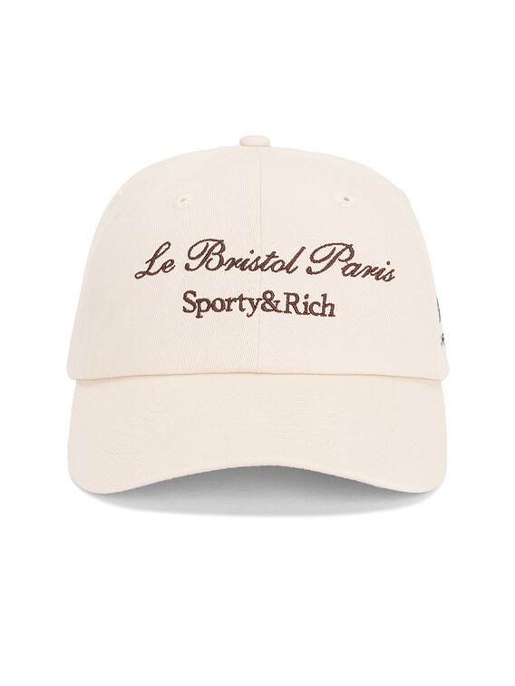 sporty&rich コラボ LE BRISTOL PARIS キャップ sporty&rich コラボ LE BRISTOL PARIS キャップ