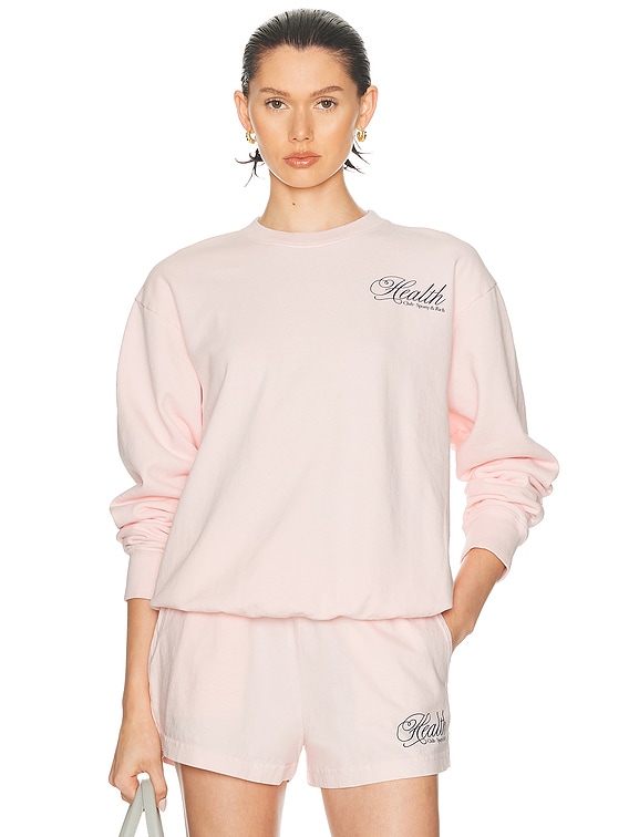 Health Script Crewneck Sweatshirt