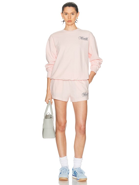 Health Script Crewneck Sweatshirt