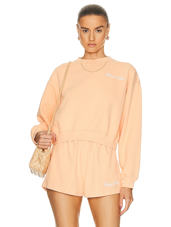 Like New Sporty and Rich sold Peach Crewneck Sweatshirt