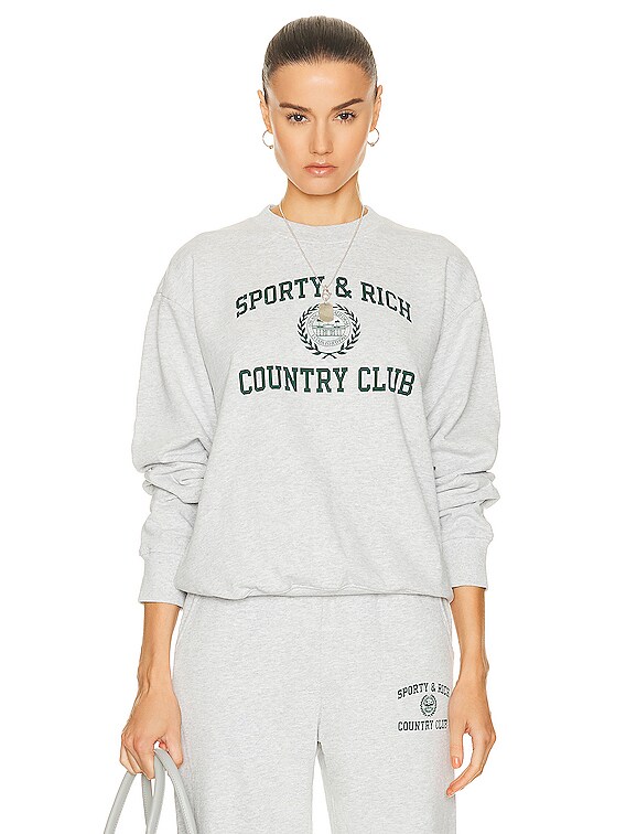 Sporty & Rich セーター - Heather Gray | FWRD