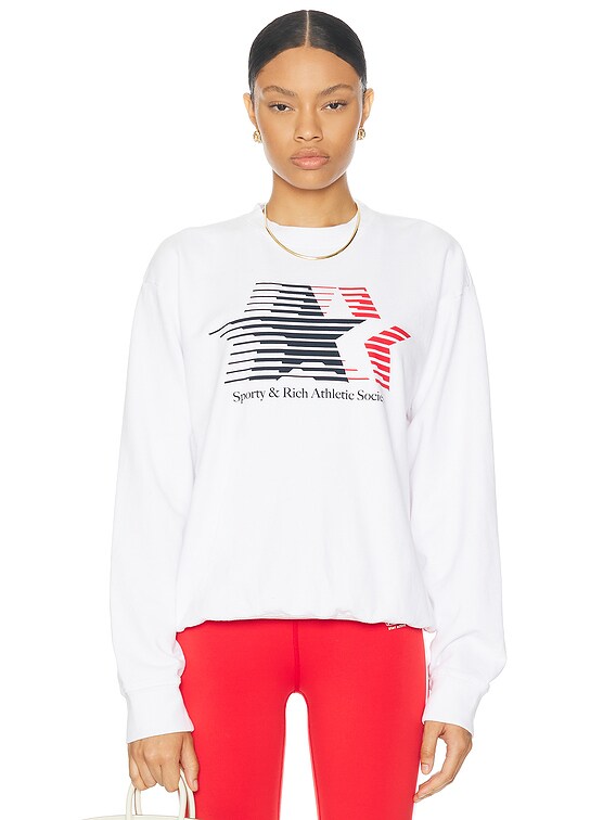 トップス sporty&rich athletic society long sleeve sporty&rich athletic society long sleeve