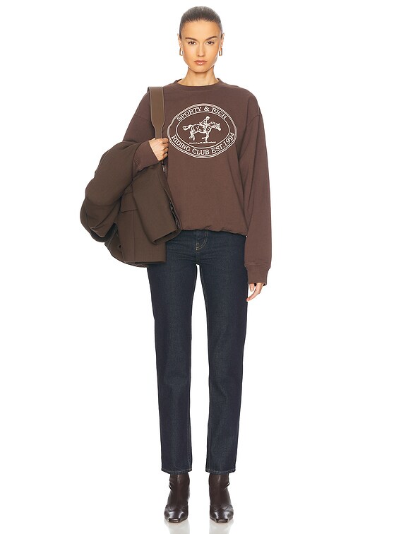 Riding Club Crewneck Sweater