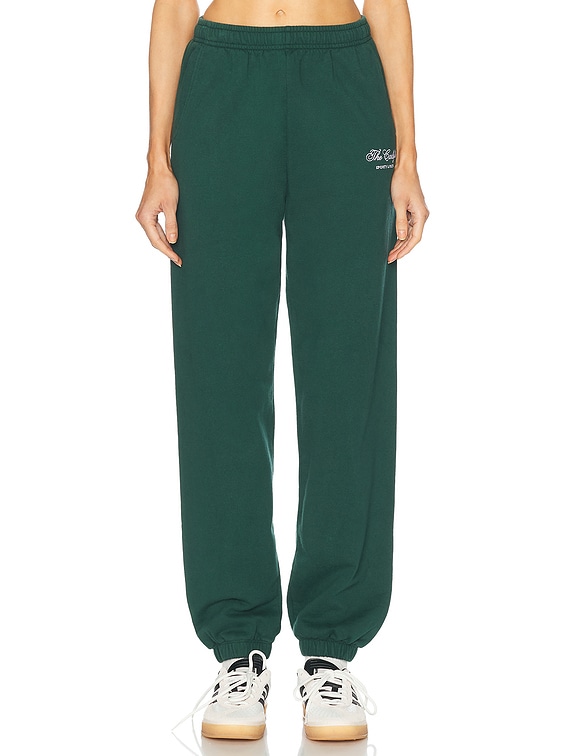 sporty &amp; rich ロゴ　スウェット　グリーン Sporty & Rich — Big Green Capsule