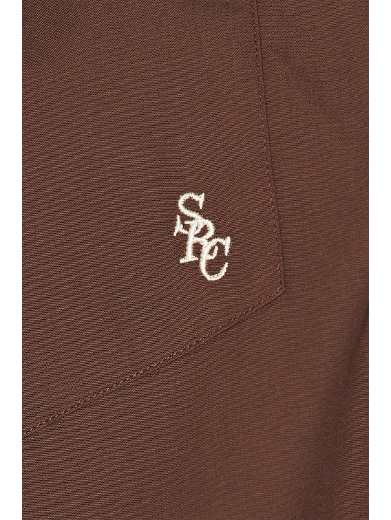 アパルトモン L’Appartement 23AW 【SPORTYRICH】 SRC OVERSIZED SHIRT 23050570000030 ネ SRC Oversized Shirt - Forest Striped – Sporty & Rich