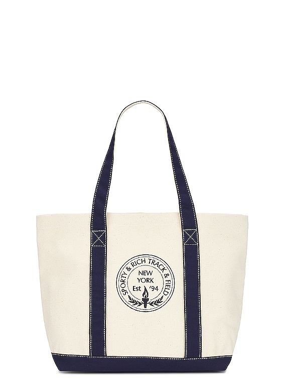 sporty and rich tote bag