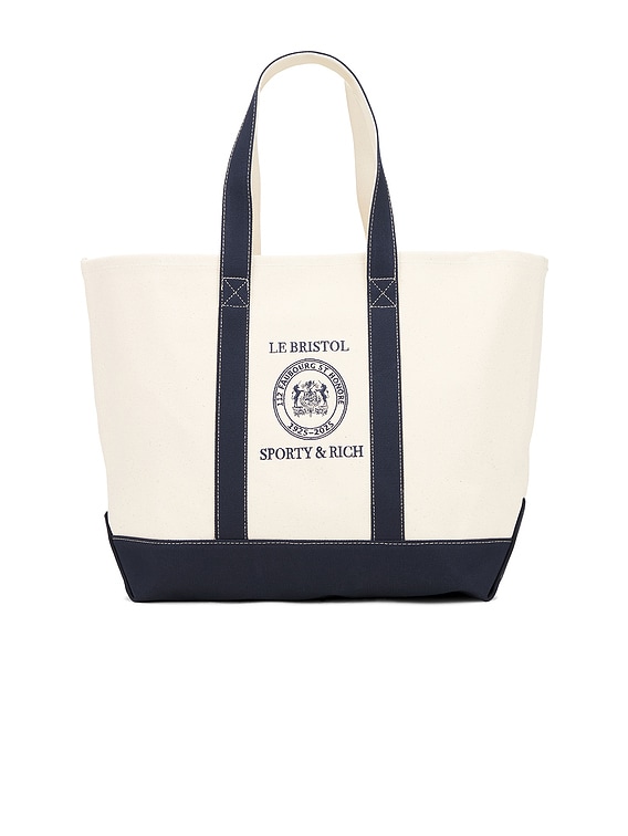 X Le Bristol Paris Crest Seal Tote Bag
