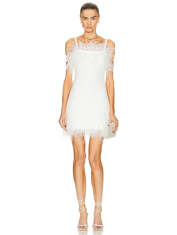 Staud Etta Dress in White | FWRD