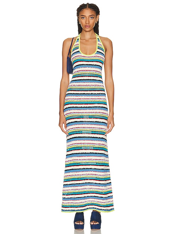 Staud Annabella Dress in Pacific Reef | FWRD