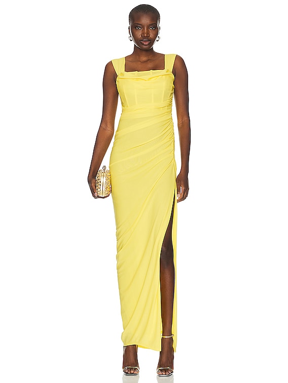 Staud 2024 yellow dress