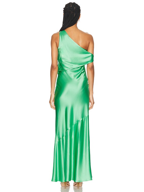 Staud Naomi Dress in Seaweed | FWRD
