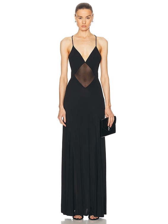 Staud Fleur Dress in Black | FWRD