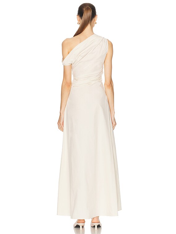 Staud Phare Dress in Buttercream | FWRD