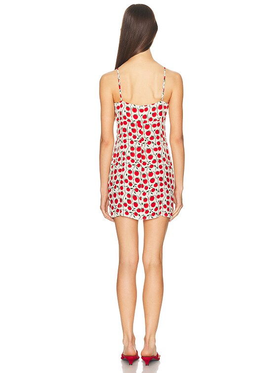 Staud Remington Dress in On The Vine Roma | FWRD
