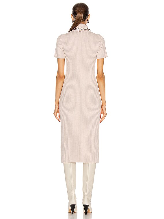 lilou knit dress Lilou Sweater Mini Dress - Charcoal/combo