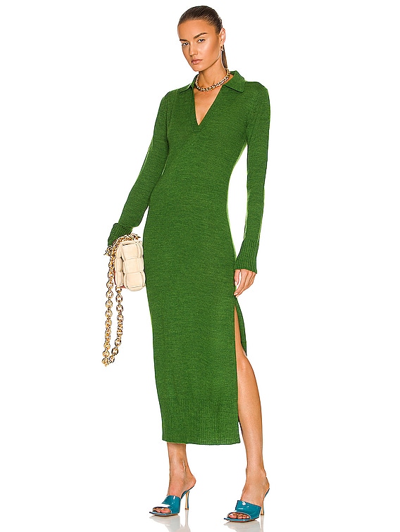 green staud dress Green Pinwheel Landry Dress