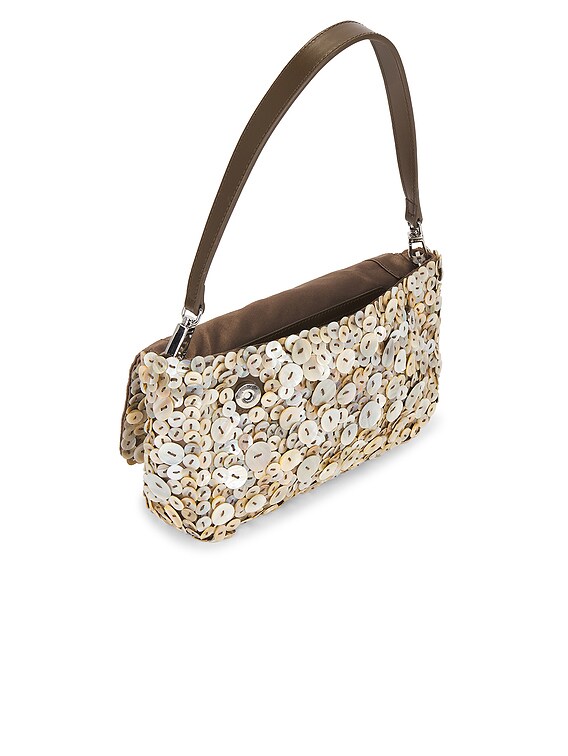 Staud Timmy Convertible Shoulder Bag in Mother Of Pearl | FWRD