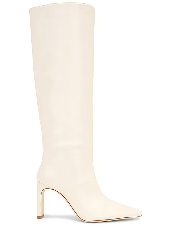 ブーツその他 STAUD Woman Boots Cream 071065 CRM Staud Wally High Heel Boot in Cream | FWRD