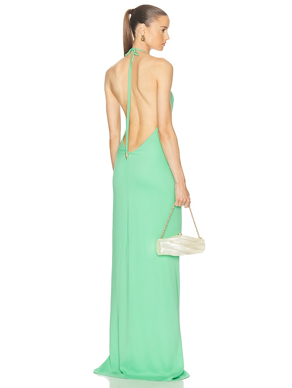 SILVIA TCHERASSI Jazmin Dress in Seafoam | FWRD