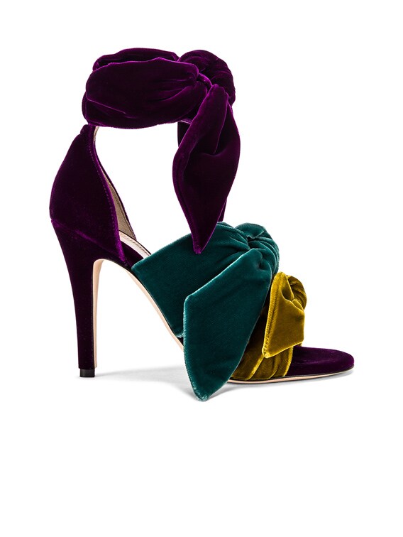 SILVIA TCHERASSI x Gia Couture Bowie Heel in Multi Jewel FWRD