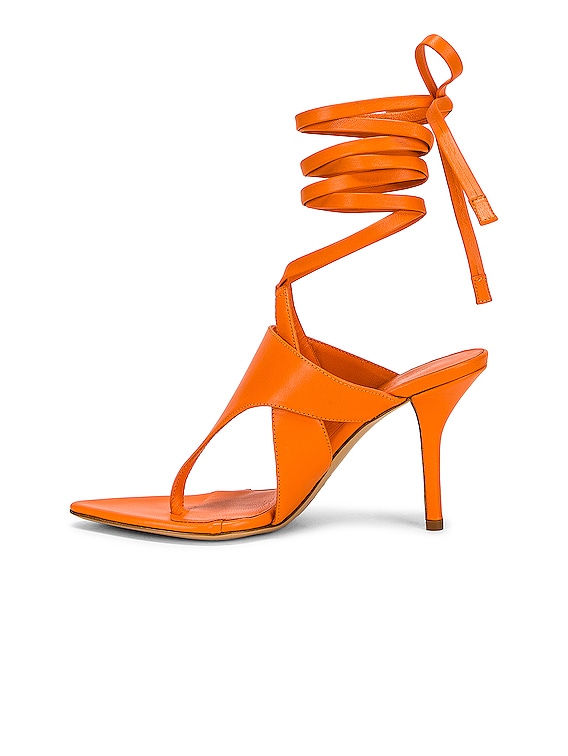 SILVIA TCHERASSI Domenico Sandal in Orange FWRD