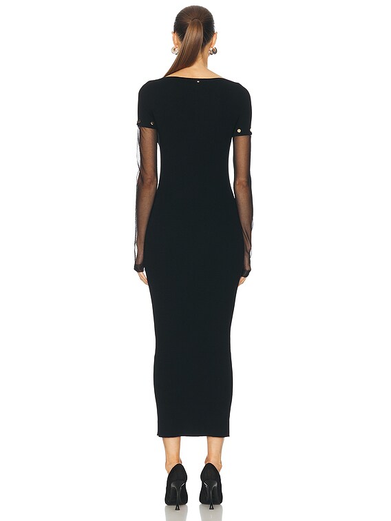 Sportmax Grazia Dress in Black | FWRD